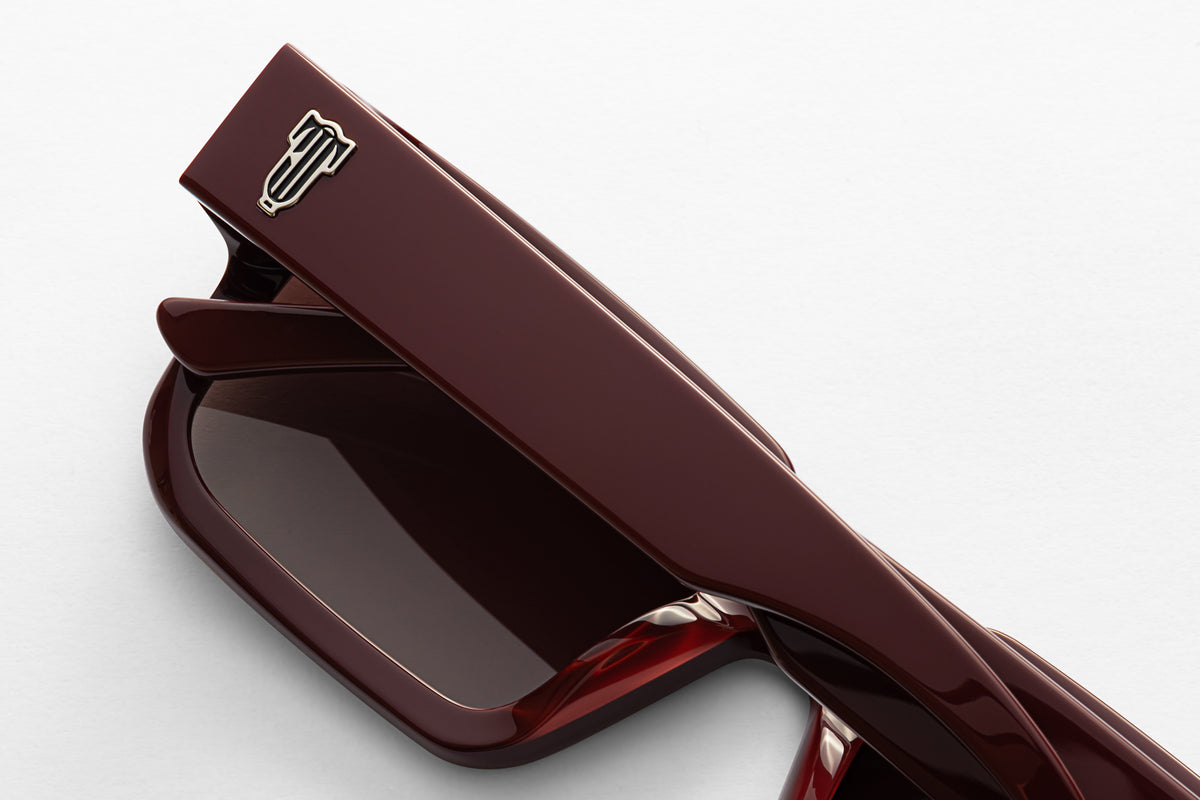 HUSTLER — Burgundy / Brown